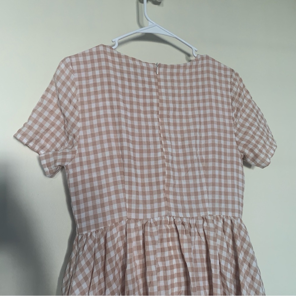 Gingham Midi Dress - Picture 9 of 13